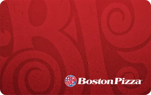 Boston Pizza Gift Card