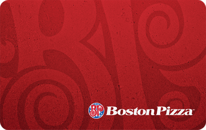 Boston Pizza Gift Card