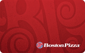 Boston Pizza Gift Card
