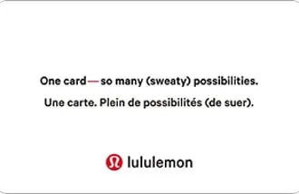 Lululemon Gift Card