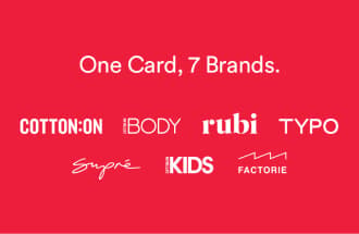 Cotton On Gift Card