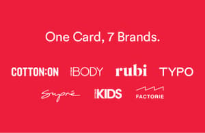 Cotton On Gift Card