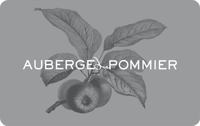 Auberge du Pommier Gift Card