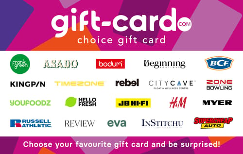 Choice gift card