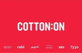 Cotton On Body Gift Card