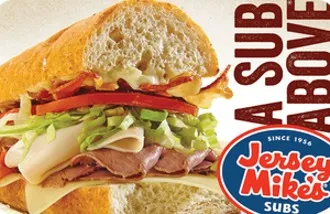 Jersey Mike's Gift Card