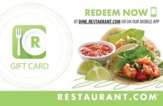 Restaurant.com Gift Card