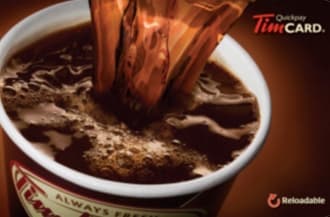 Tim Hortons Gift Card