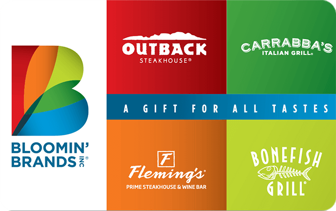 Bloomin' Brands Gift Card