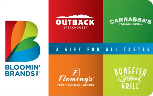 Bloomin' Brands Gift Card