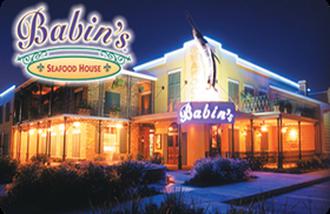 Babin's Seafood House Gift Card