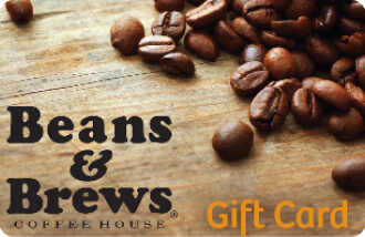 Beans & Brews Gift Card