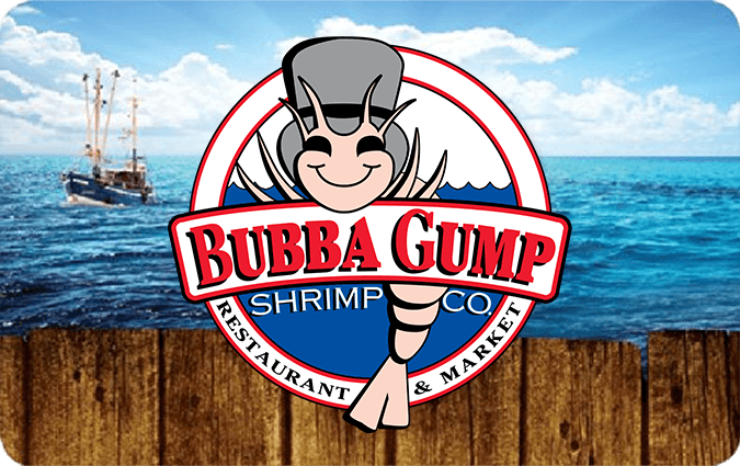 Bubba Gump Shrimp Gift Card