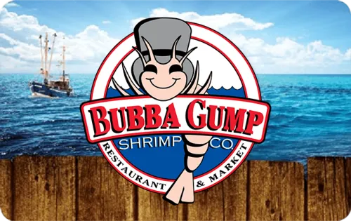 Bubba Gump Shrimp Gift Card