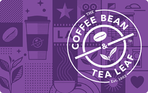 Coffee Bean & Tea Leaf Gift Card