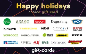Happy Holidays Gift Card