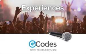 GCodes Global Experiences Gift Card