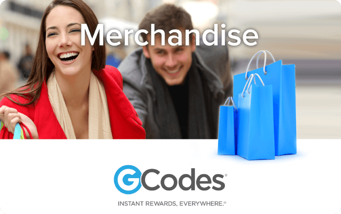 GCodes Global Merchandise Gift Card