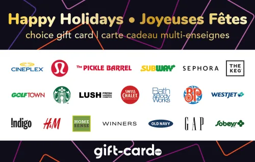 Happy Holidays Gift Card