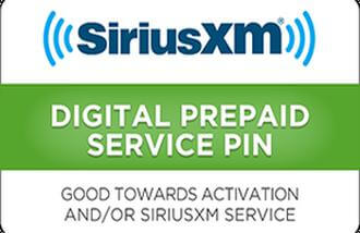 SiriXM Radio Gift Card