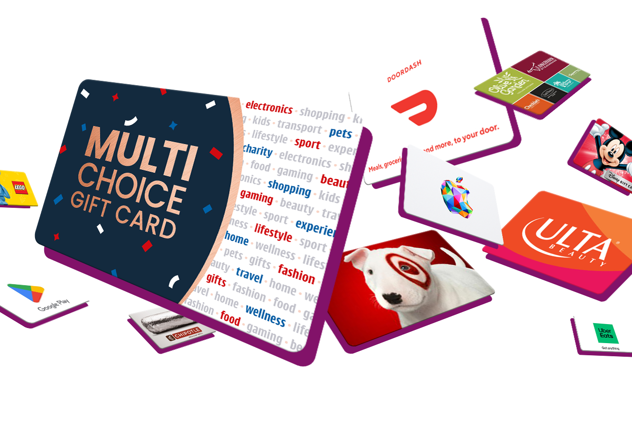Multi Choice Gift Card