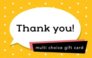 Thank You Choice Gift Card