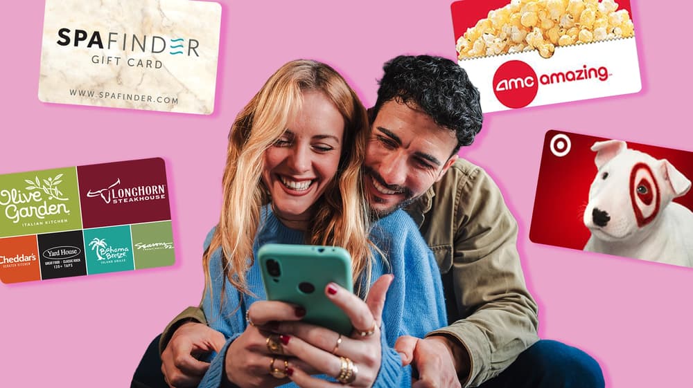 The best gift cards for couples