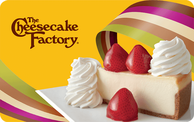 The Cheesecake Factory Gift Card