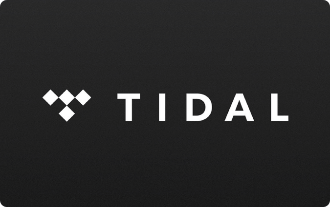 TIDAL Gift Card