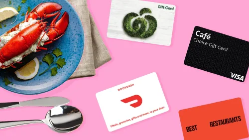 The best gift cards for restaurants to give