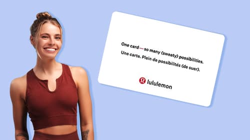 Where to buy the Lululemon Gift Card
