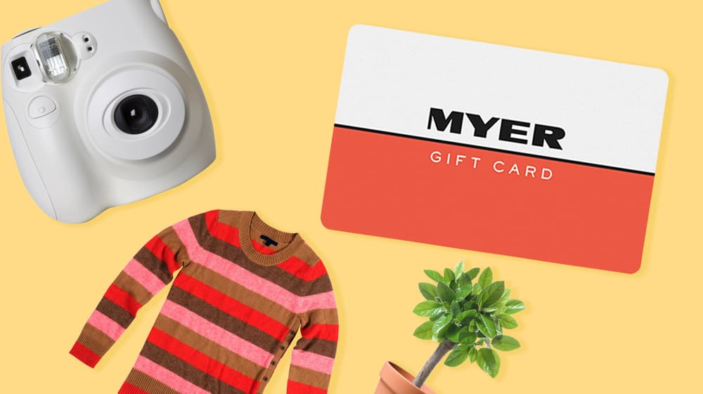 Where do you check the Myer Gift Card balance?
