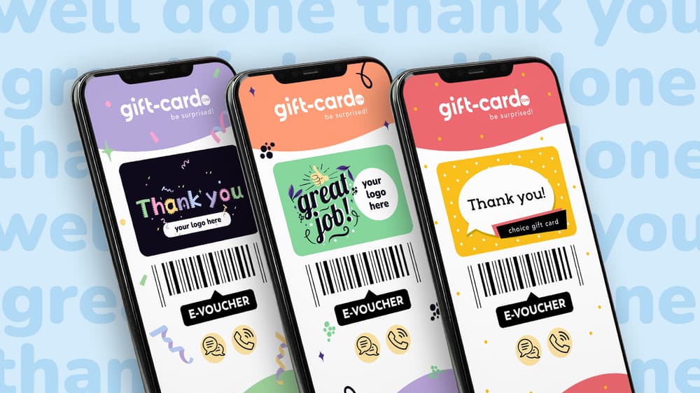Employee Recognition Gift Cards 