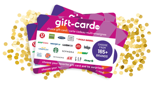 The Choice gift card for bulk simplicity