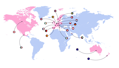 International gift cards for more than 20+ countries
