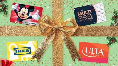 The best options for Christmas gift cards